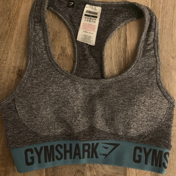 Gymshark Flex Sports Bra and Pants size S in gray and blue (both included) - Picture 5 of 8